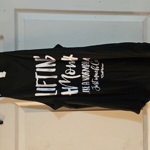 #CLUBFITWEAR LIFTING MOM ROCKSTAR TANK: BLACK: OK CONDITION: SZ XL